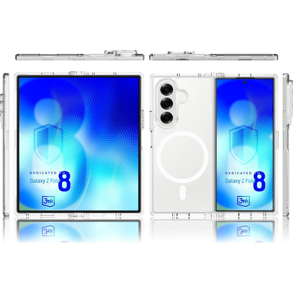 Handyhülle für Galaxy Z Fold8 Ultra, 3mk Armor MagCase mit MagSafe, Transparent