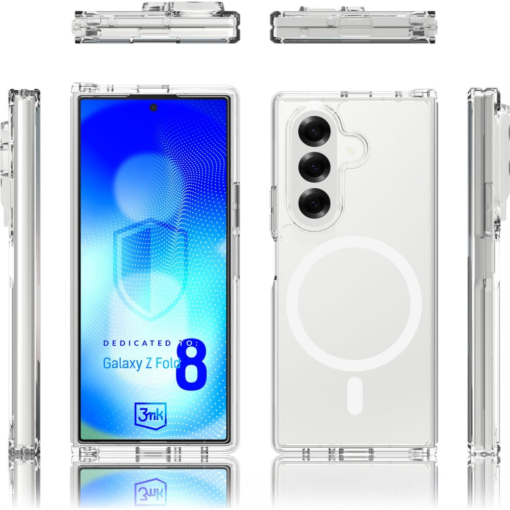 Handyhülle für Galaxy Z Fold8 Ultra, 3mk Armor MagCase mit MagSafe, Transparent