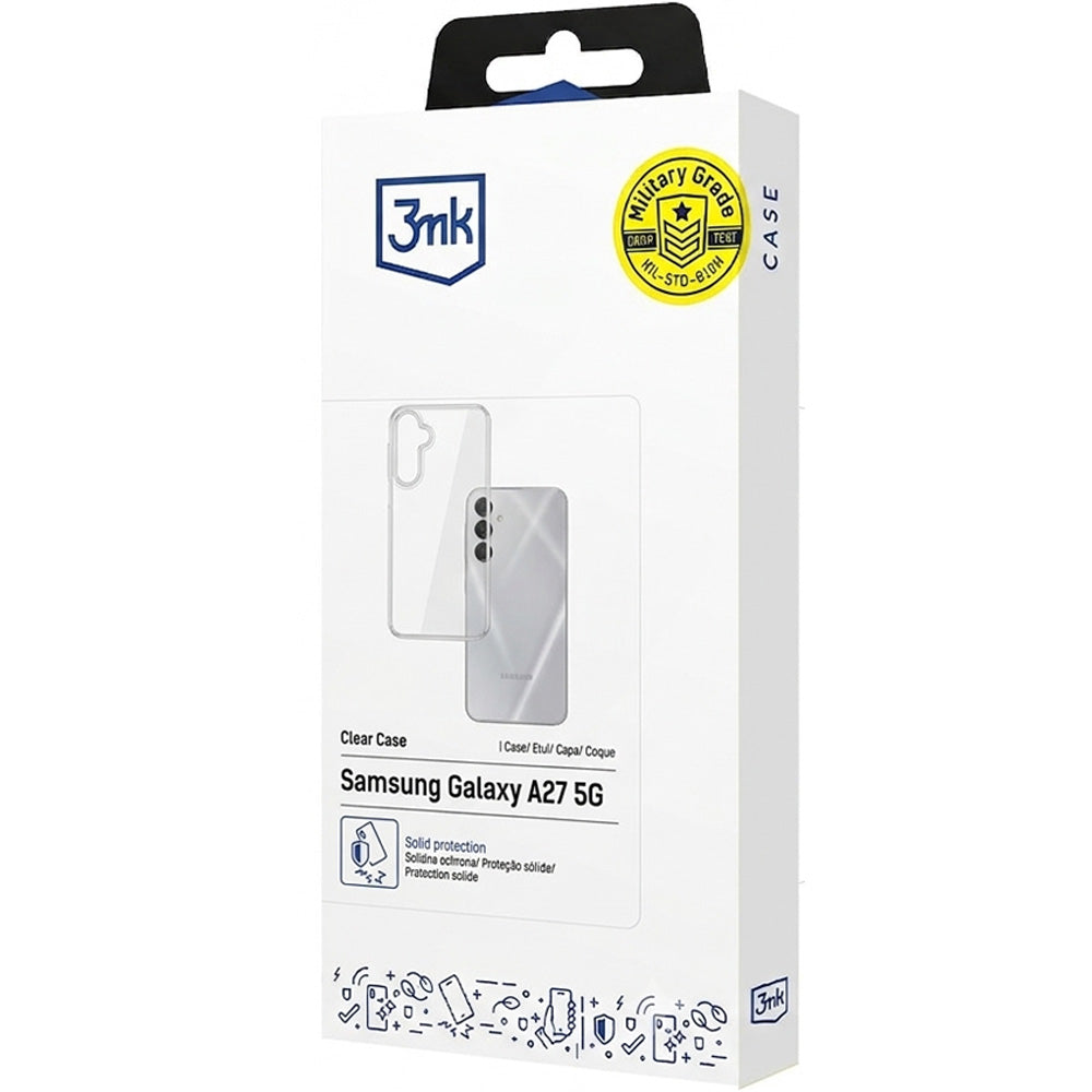 Handyhülle für Galaxy A27 5G, 3mk Clear Case, Transparent