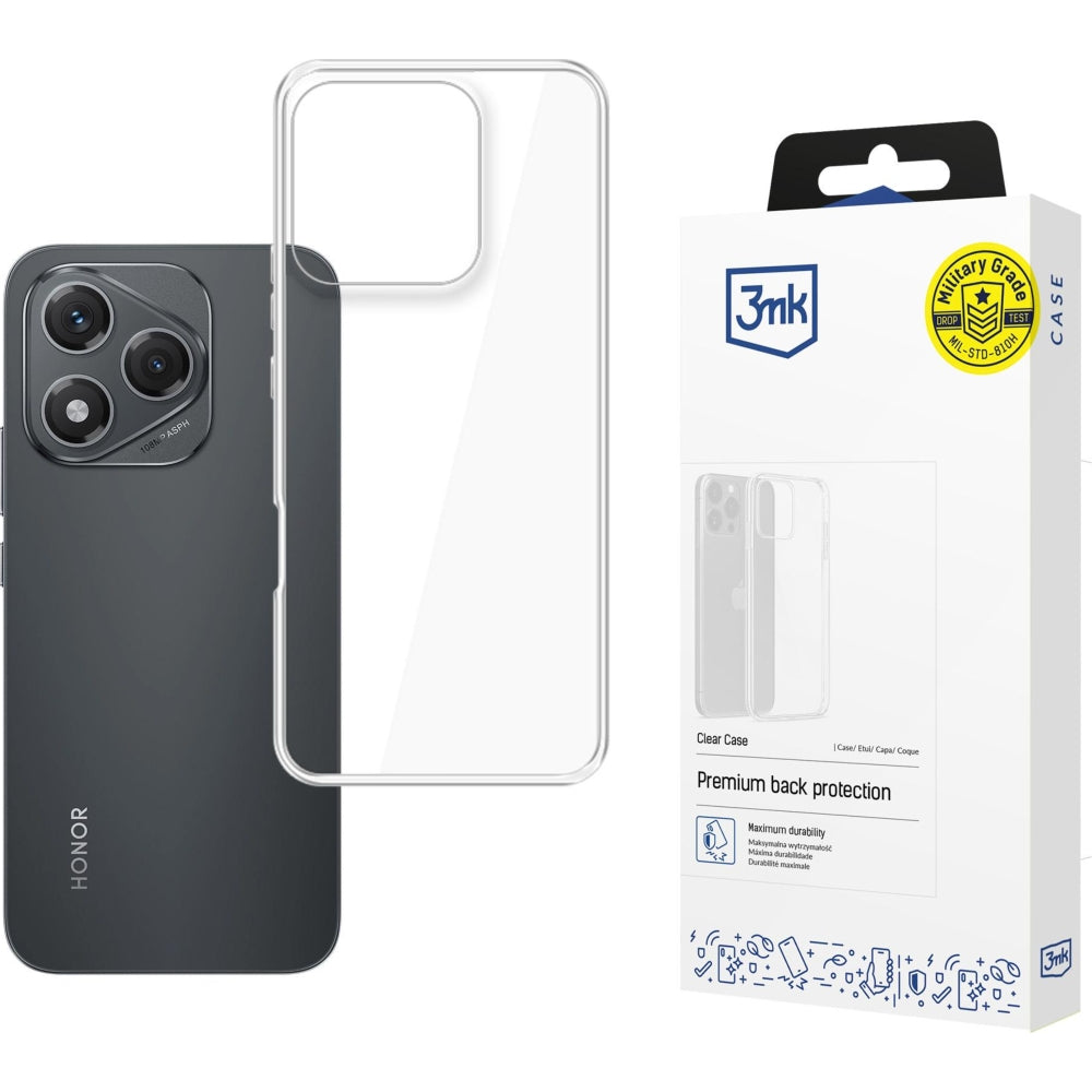 Handyhülle für Honor 400 Lite, 3mk Clear Case, Transparent