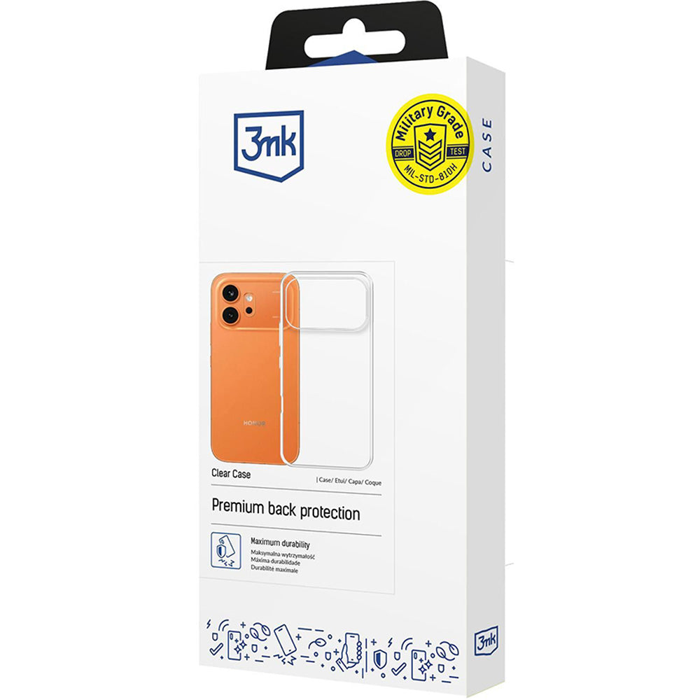 Handyhülle für Honor 600 5G, 3mk Clear Case, Transparent