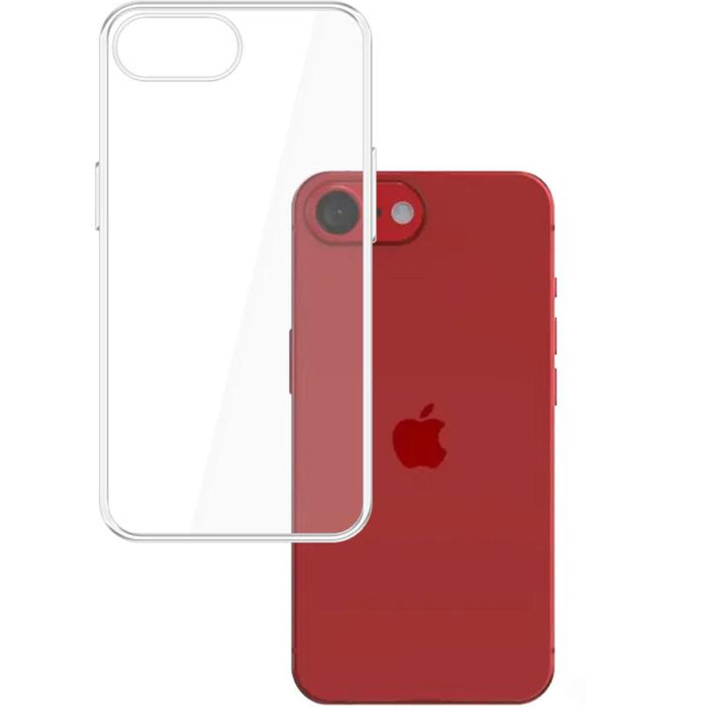 Handyhülle für iPhone 17e / 16e, 3mk Clear Case, Transparent