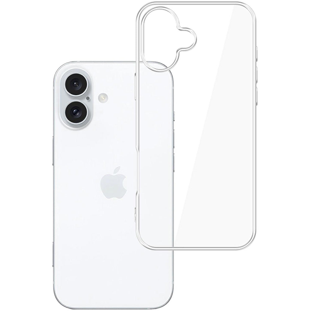 Handyhülle für iPhone 17, 3mk Clear Case, Transparent