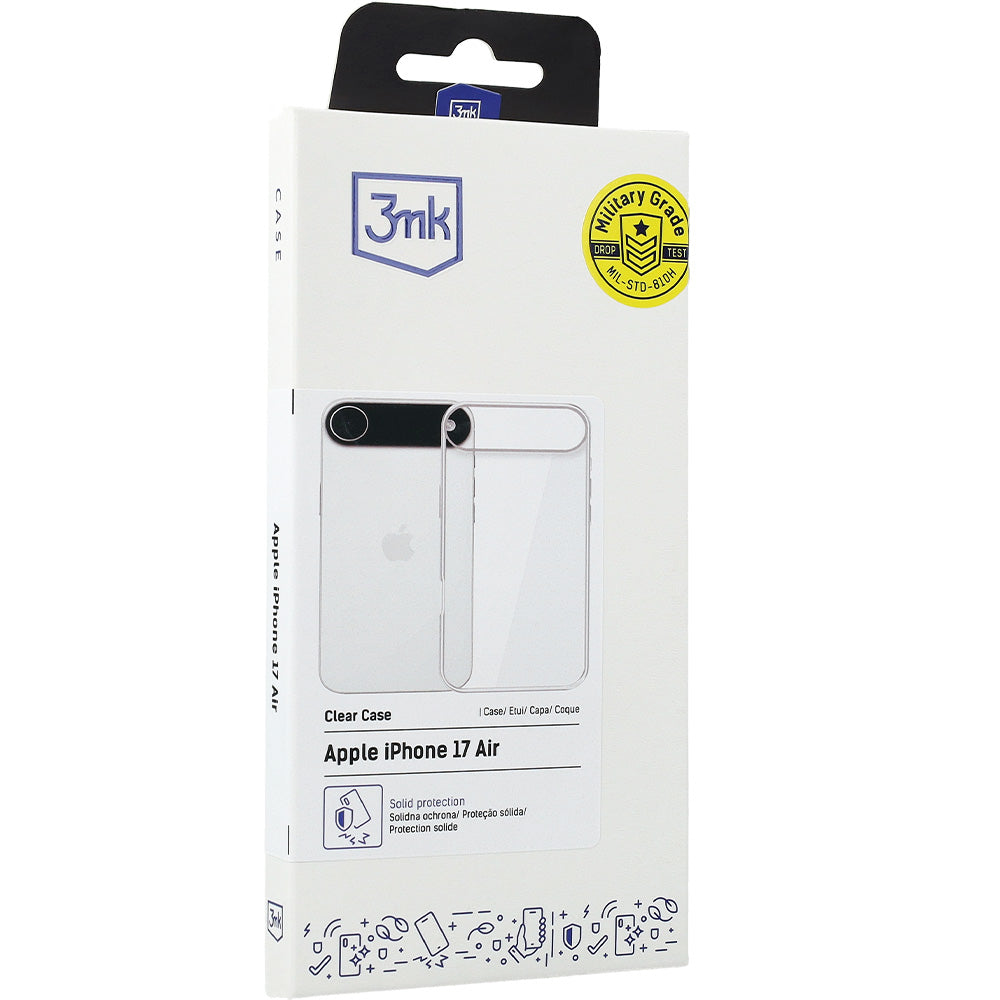 Handyhülle für iPhone Air, 3mk Clear Case, Transparent