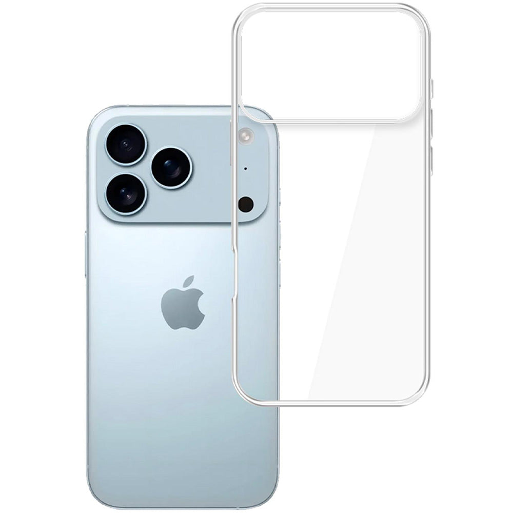 Handyhülle für iPhone 18 Pro / 17 Pro, 3mk Clear Case, Transparent