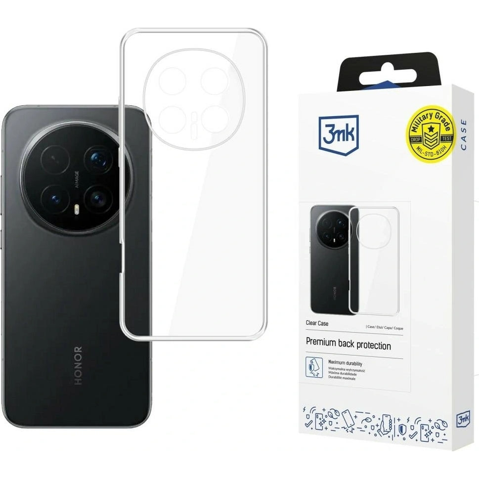 Handyhülle für Honor Magic8 Pro, 3mk Clear Case, Transparent