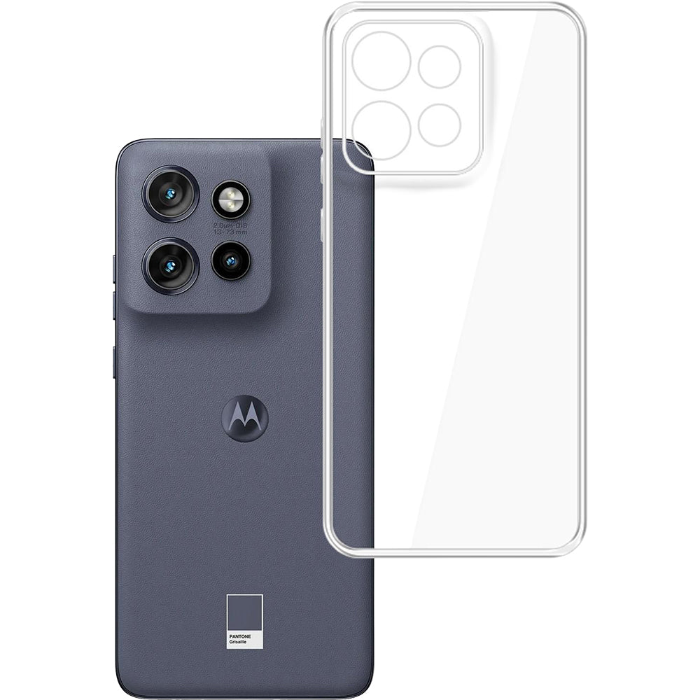 Handyhülle für Motorola Edge 50 Neo, 3mk Clear Case, Transparent