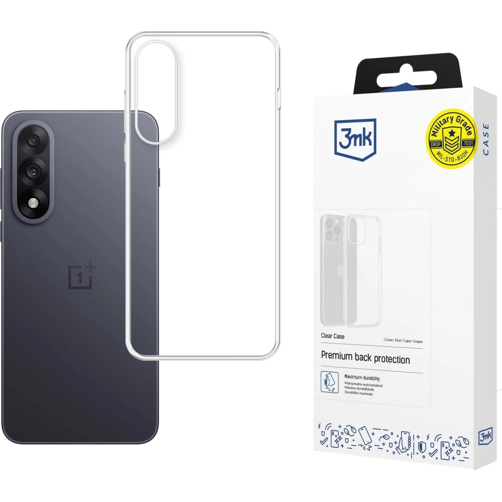 Handyhülle für OnePlus Nord 5, 3mk Clear Case, Transparent