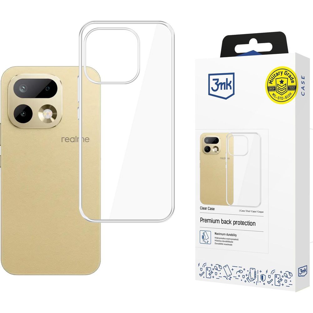 Handyhülle für Realme 16 Pro 5G, 3mk Clear Case, Transparent