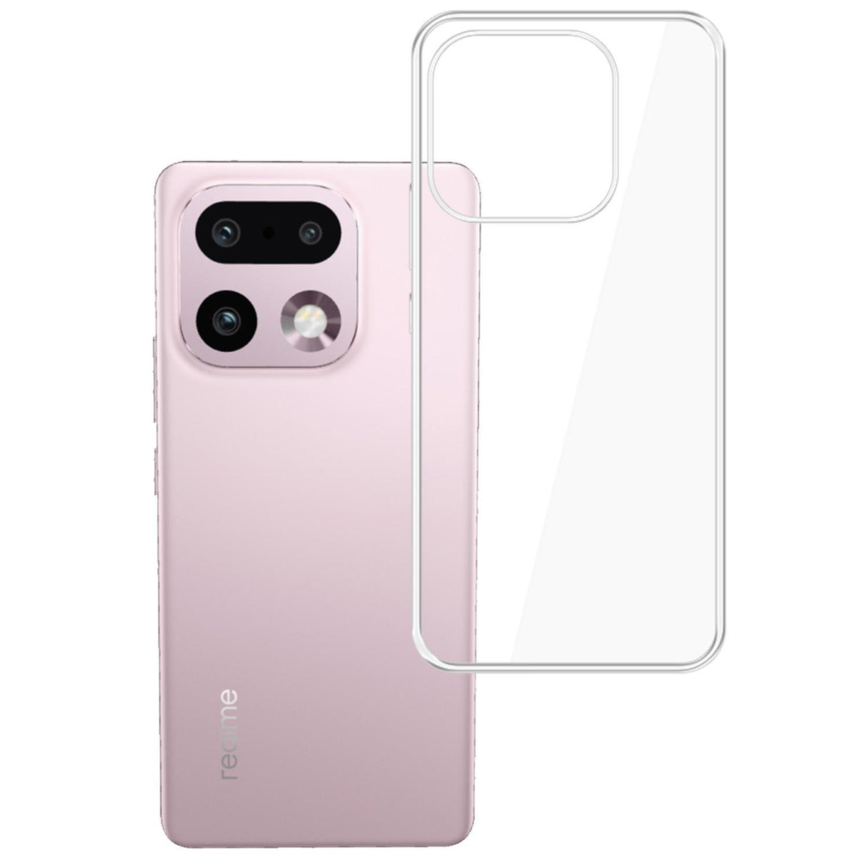 Handyhülle für Realme 16 Pro Plus 5G, 3mk Clear Case, Transparent