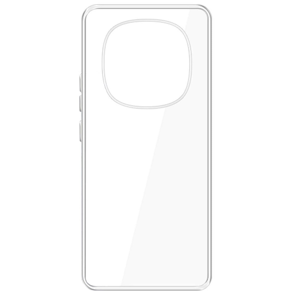 Handyhülle für Xiaomi Redmi Note 14 Pro Plus 5G, 3mk Clear Case, Transparent