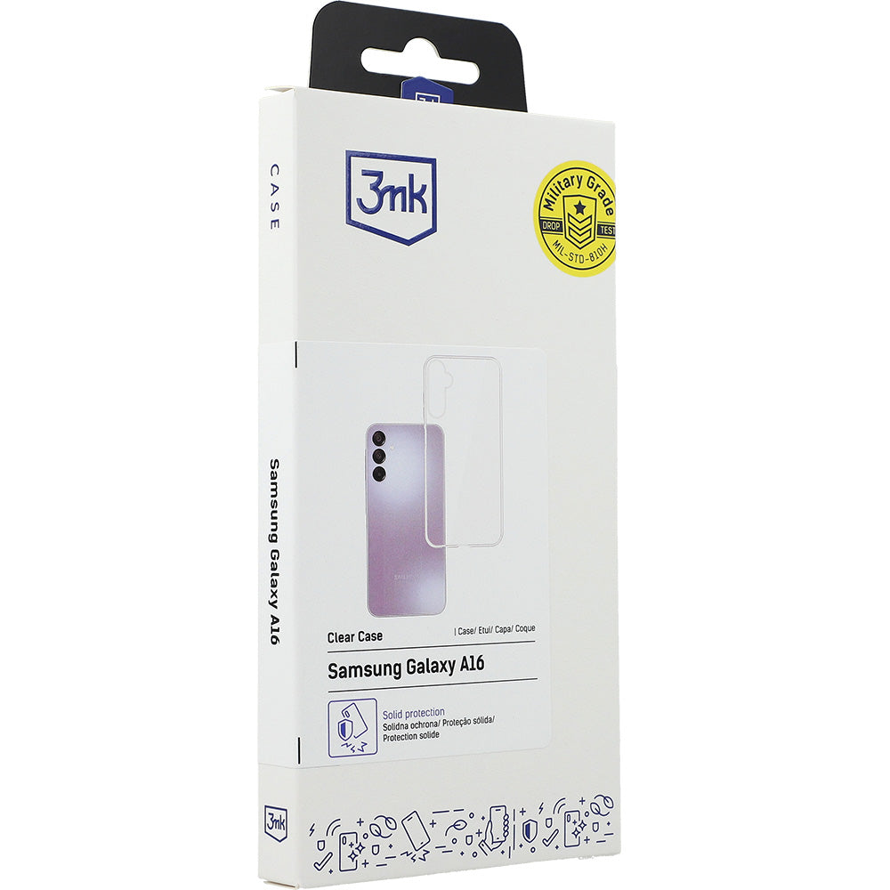 Handyhülle für Samsung Galaxy A16 5G / 4G, 3mk Clear Case, Transparent