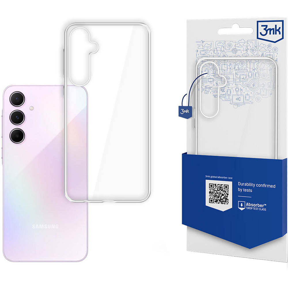 Schutzhülle für Galaxy A55 5G, 3mk Clear Case, Transparent