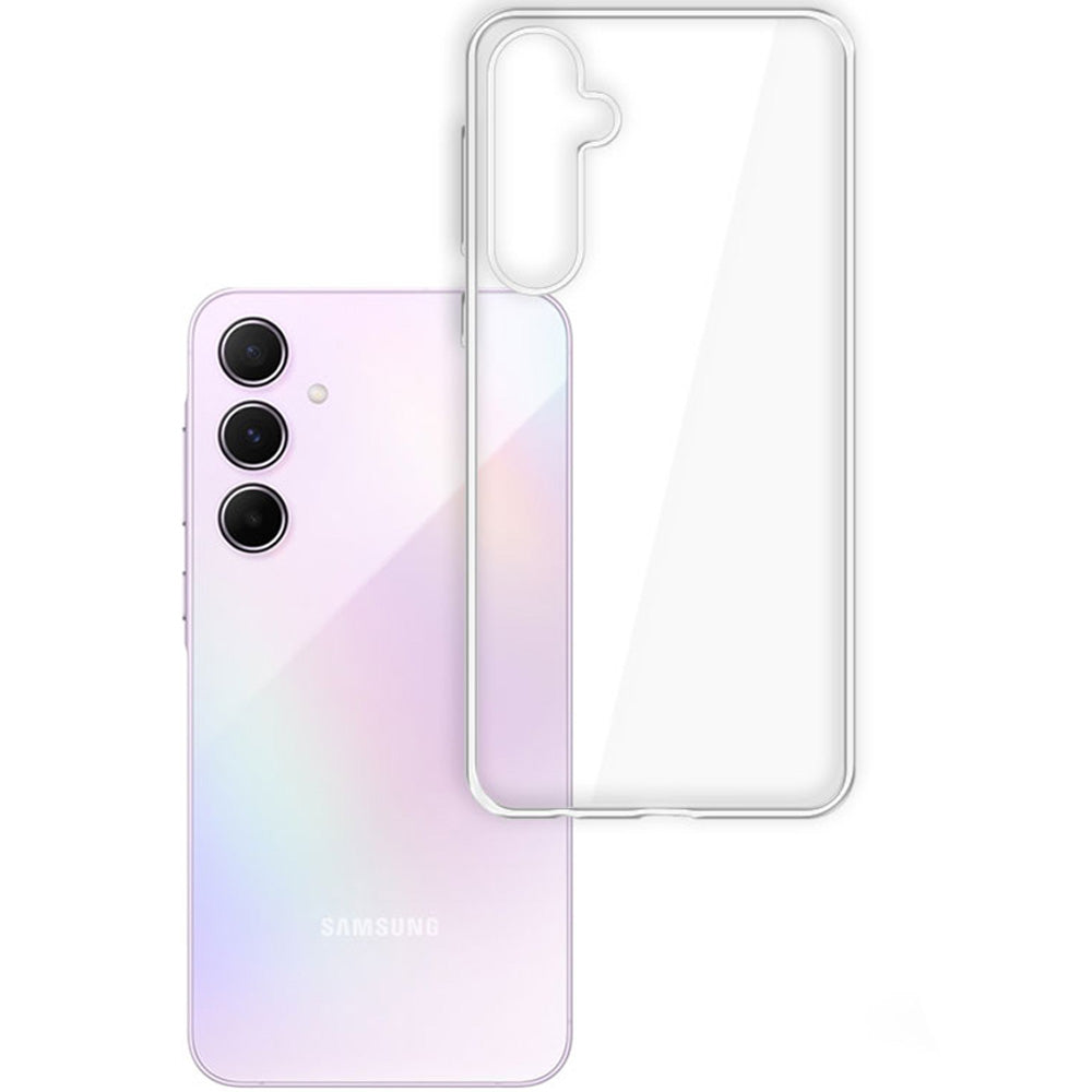 Schutzhülle für Galaxy A55 5G, 3mk Clear Case, Transparent