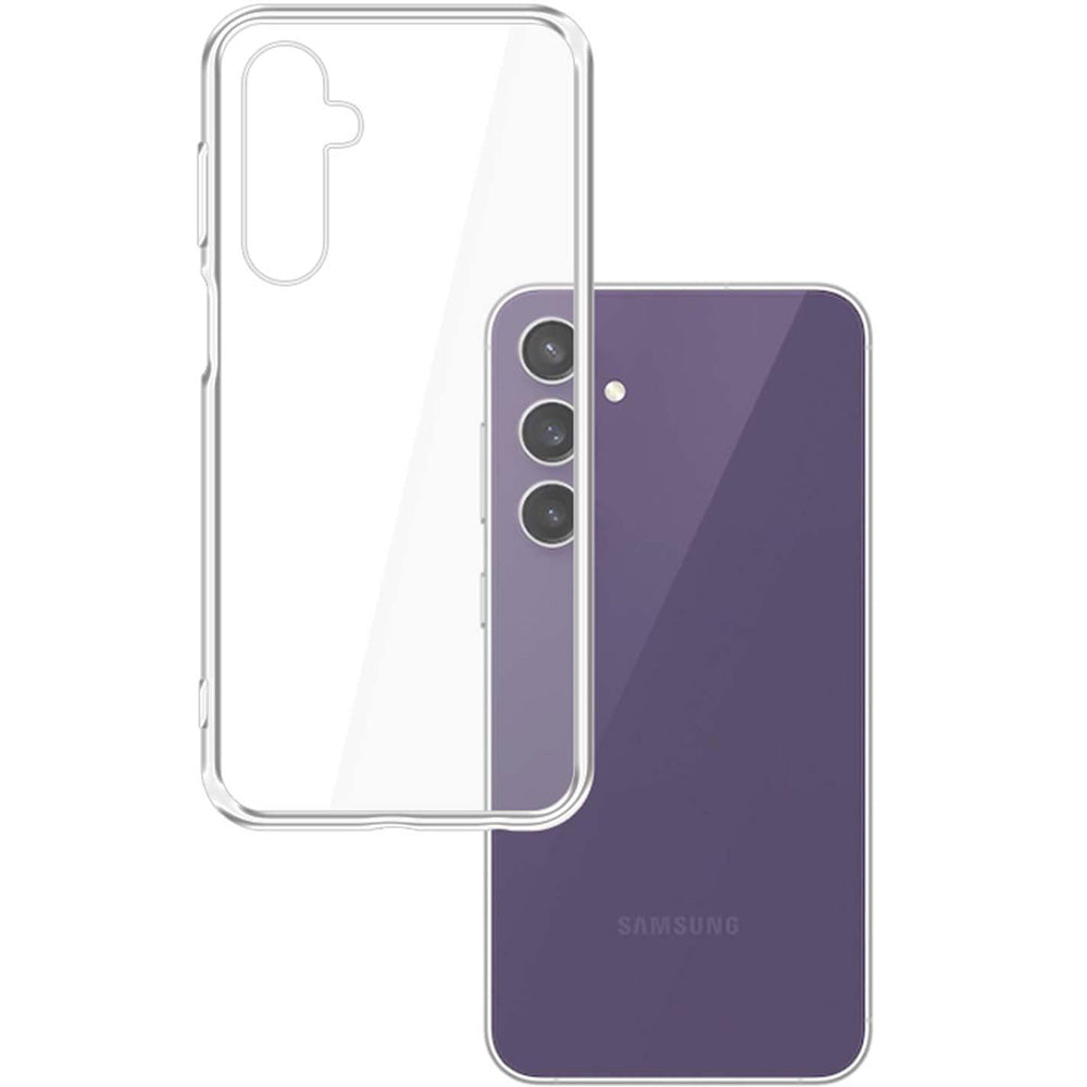 Handyhülle für Galaxy S24 FE, 3mk Clear Case, Transparent