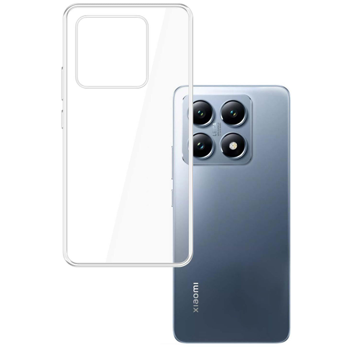 Handyhülle für Xiaomi 14T, 3mk Clear Case, Transparent