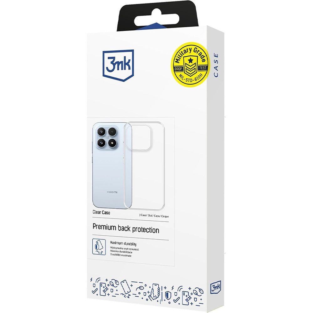 Handyhülle für Xiaomi 17, 3mk Clear Case, Transparent