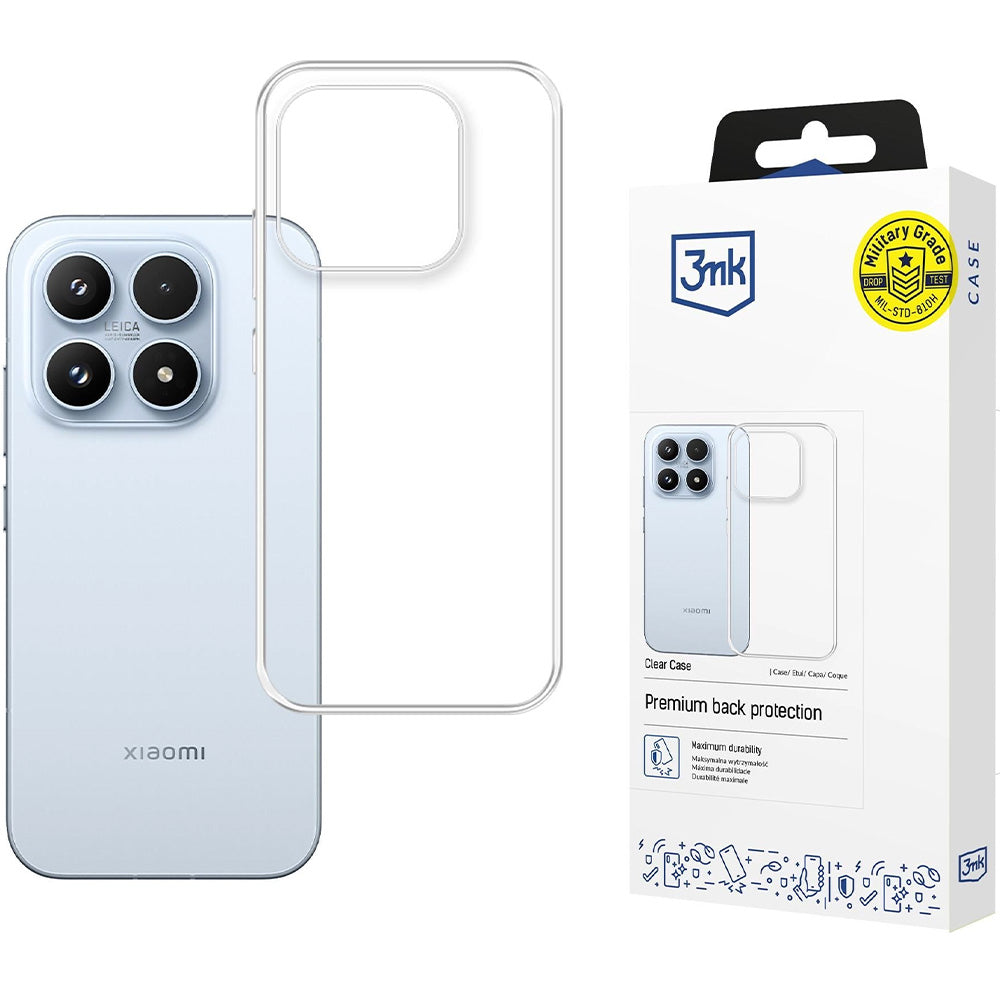 Handyhülle für Xiaomi 17, 3mk Clear Case, Transparent