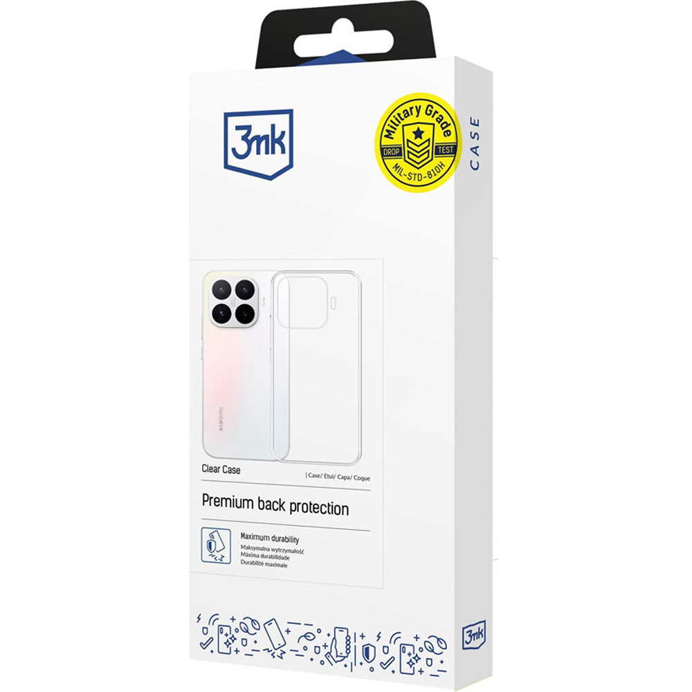 Handyhülle für Xiaomi 17T, 3mk Clear Case, Transparent