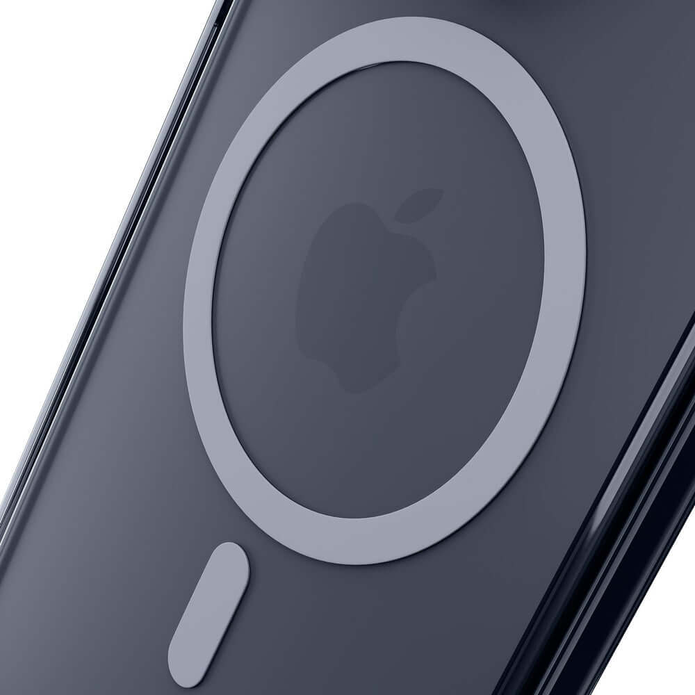 Handyhülle für iPhone 17e / 16e, 3mk Clear MagCase mit MagSafe, Transparent