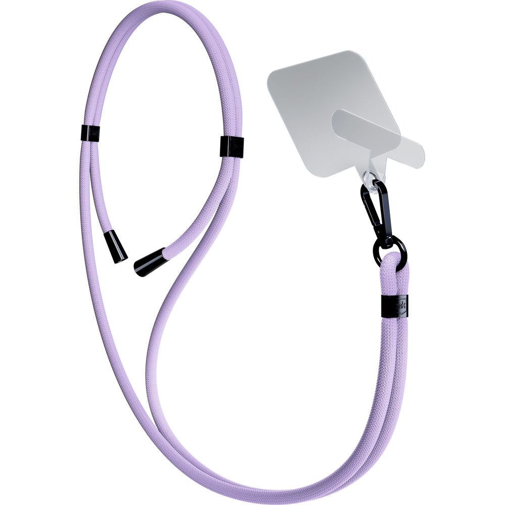 Handy-Schlüsselband 3mk EasyClip, Hellviolett und Schwarz