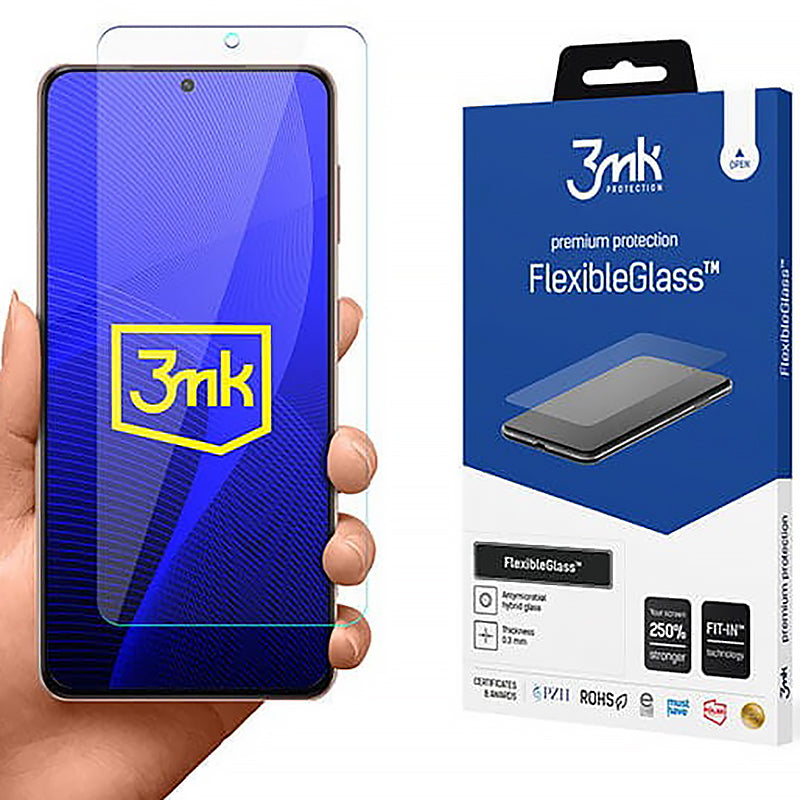 Hybridglas 3mk Flexible Glass für Galaxy S21 5G transparent