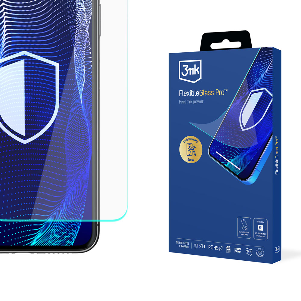 Hybridglas für Samsung Galaxy S24, 3mk FlexibleGlass Pro