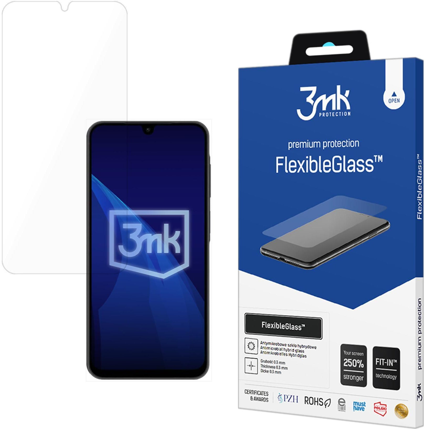 Hybridglas für Galaxy A26 5G, 3mk FlexibleGlass