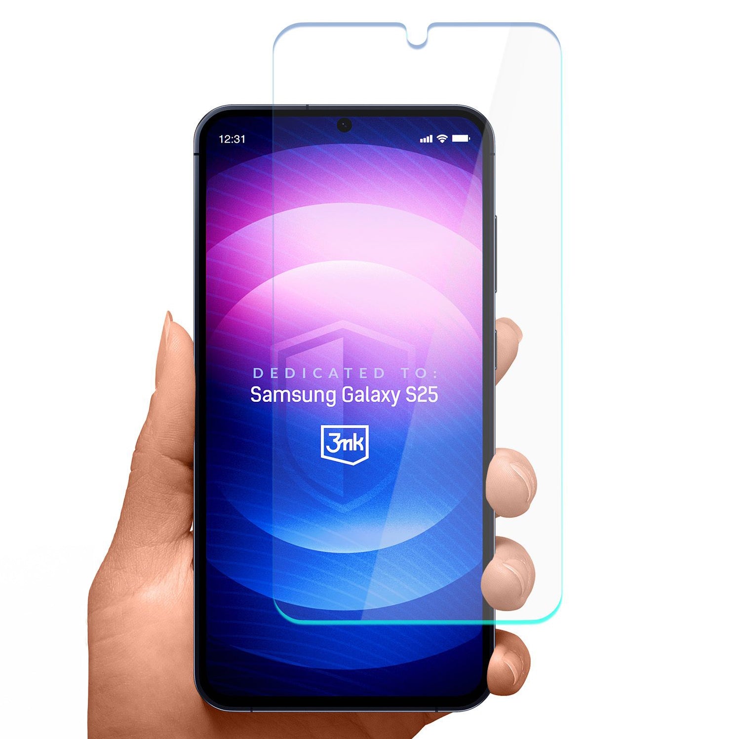 Hybridglas für Galaxy S25, 3mk FlexibleGlass