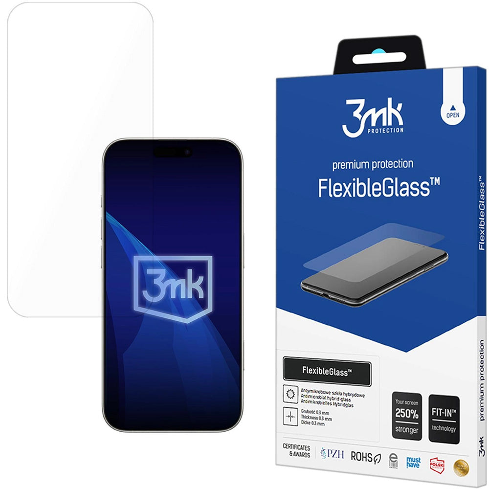 Hybridglas für iPhone 18 Pro Max / 17 Pro Max, 3mk FlexibleGlass