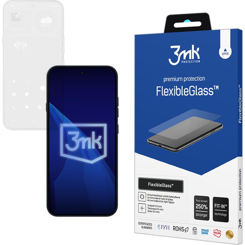 Hybridglas für Nothing Phone 4a Pro, 3mk FlexibleGlass