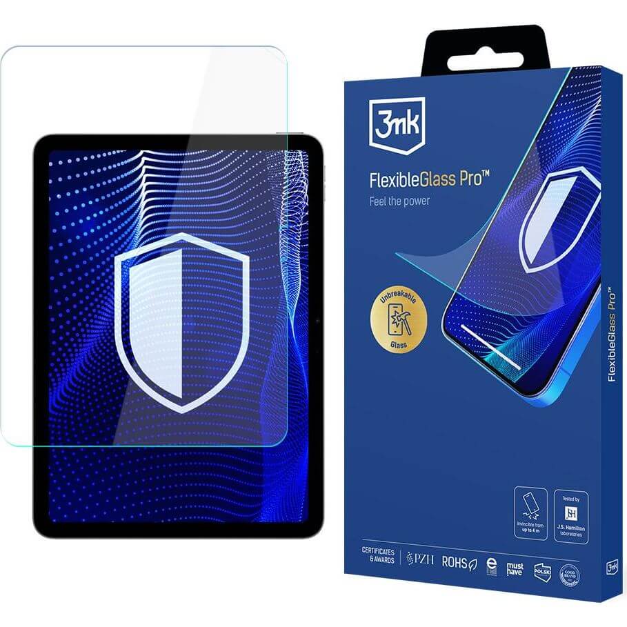 Hybridglas für iPad Air 11" M4/M3/M2, 3mk FlexibleGlass Pro