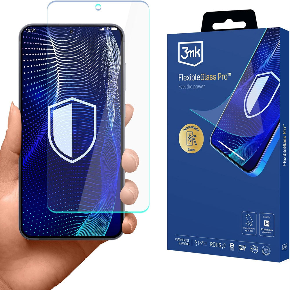 Hybridglas für Galaxy S26 Plus, 3mk FlexibleGlass Pro