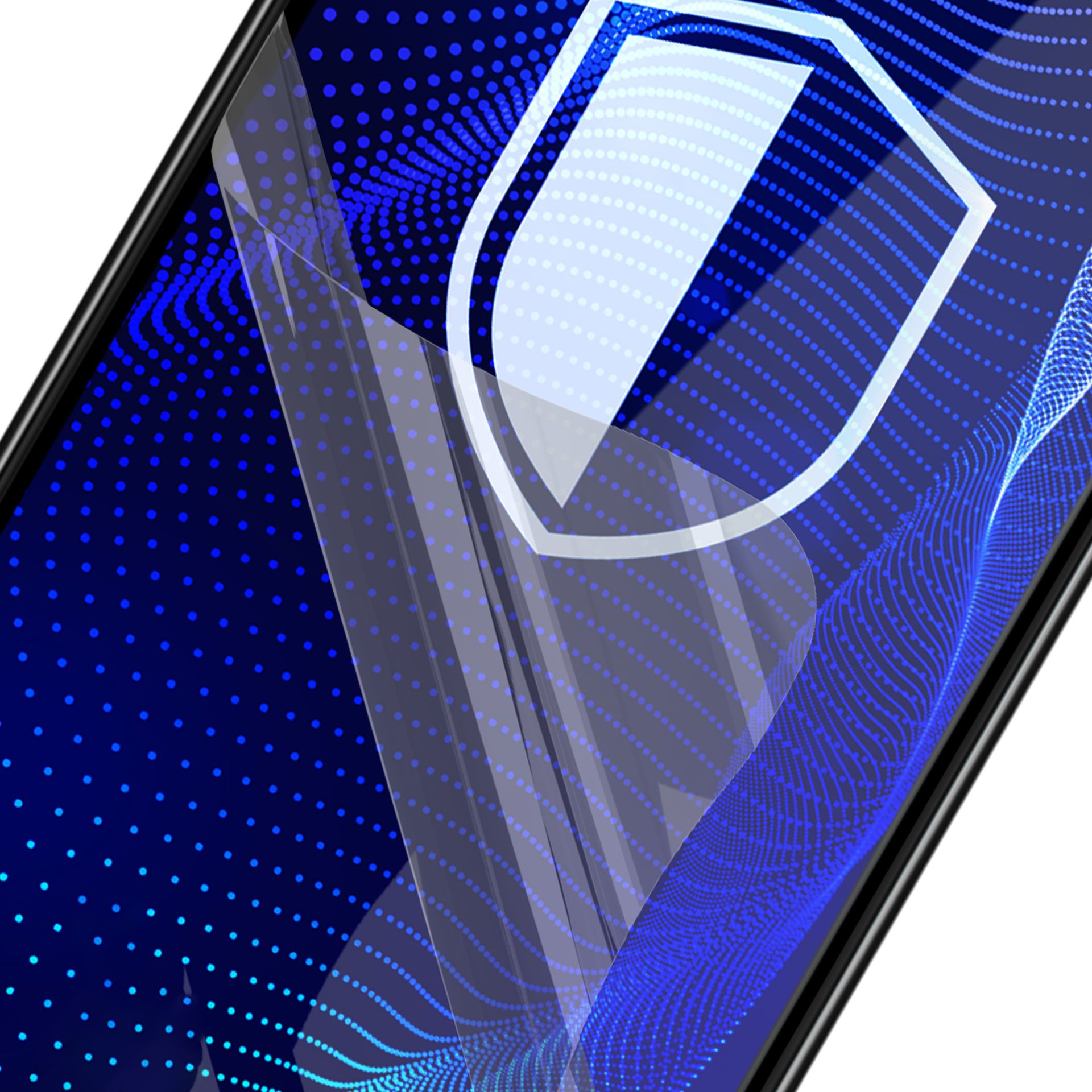 Hybridglas für iPhone 15 Pro, 3mk FlexibleGlass Pro