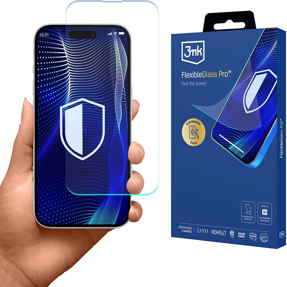 Hybridglas für iPhone 18 Pro Max / 17 Pro Max, 3mk FlexibleGlass Pro