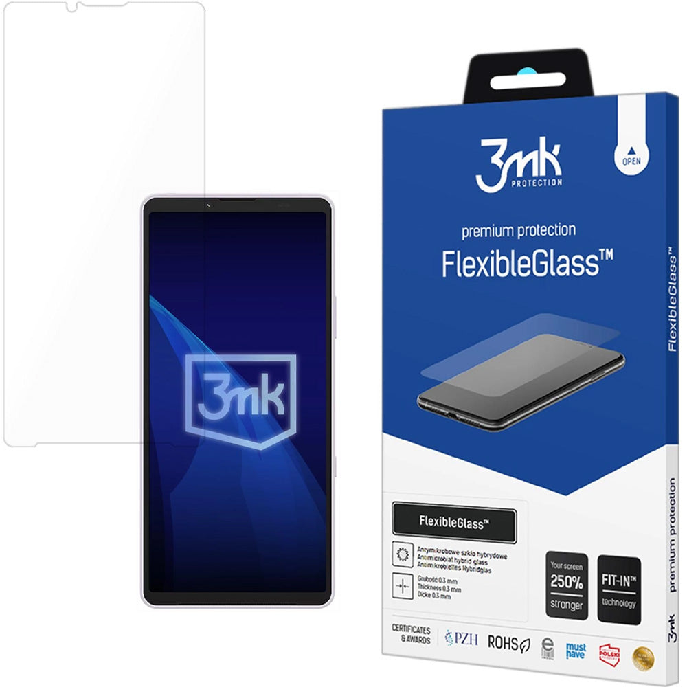 Hybridglas für Sony Xperia 10 VIII, 3mk FlexibleGlass (2/3)