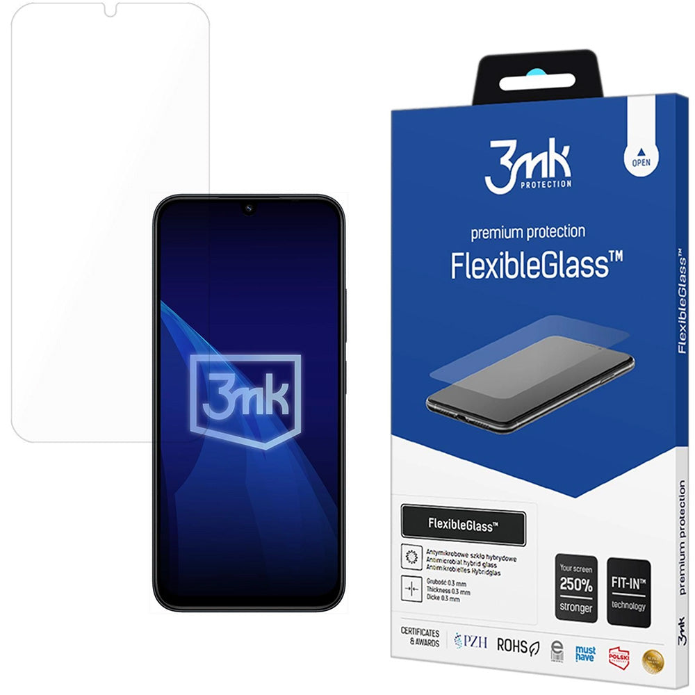 Hybridglas für Redmi 15C 4G / POCO C85 4G, 3mk FlexibleGlass