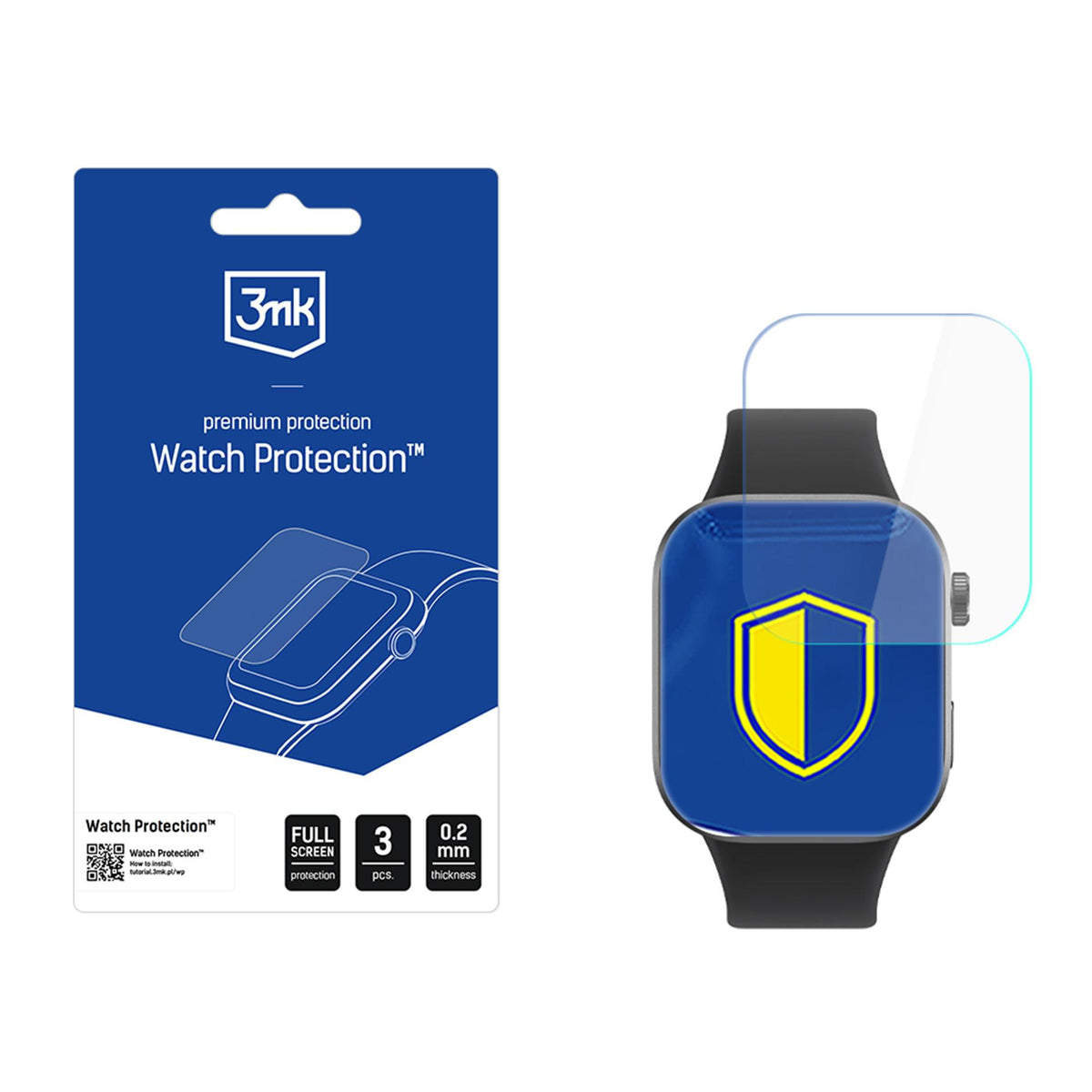 Schutzfolie 3mk Watch Protection für Xiaomi Redmi Watch 6, 3 Stück