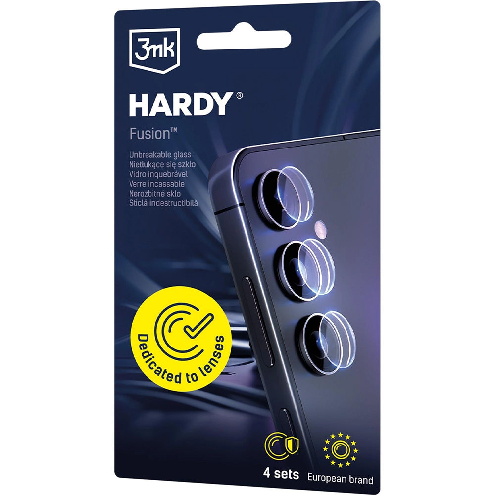 4x Hybridglas Kameraschutz für Galaxy S26, 3mk Hardy Fusion Lens Protection