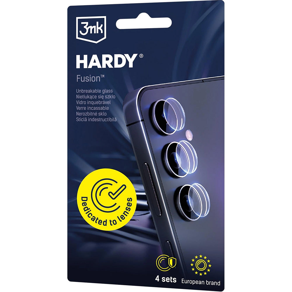 4x Hybridglas Kameraschutz für Linsen für Galaxy S26 Ultra, 3mk Hardy Fusion Lens Protection