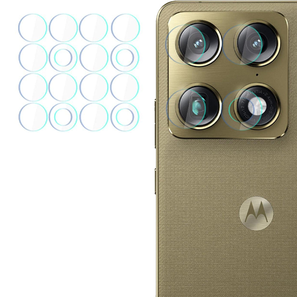 4x Hybridglas Kameraschutz für Linsen für Motorola Signature, 3mk Hardy Fusion Lens Protection
