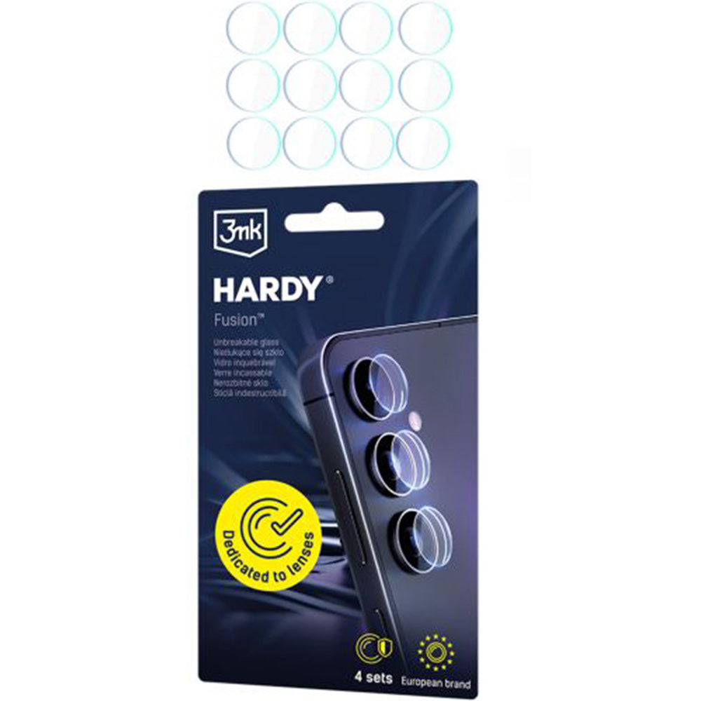 4x Hybridglas Kameraschutz für Linsen für Vivo X300 FE, 3mk Hardy Fusion Lens Protection