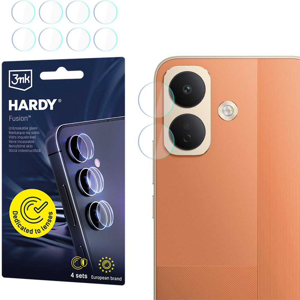 4x Hybridglas Kameraschutz für Linsen für Xiaomi POCO X8, 3mk Hardy Fusion Lens Protection (1/9)
