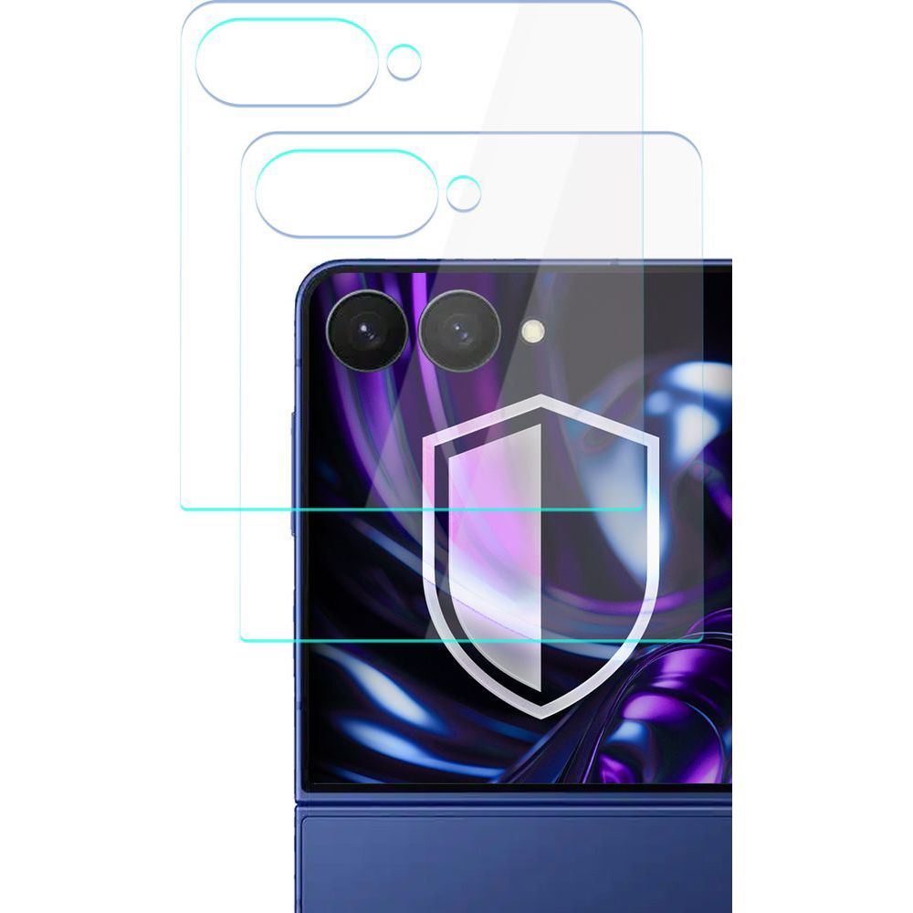 Hybridglas für Galaxy Z Flip7, 3mk Hardy Fusion, 2 Stück