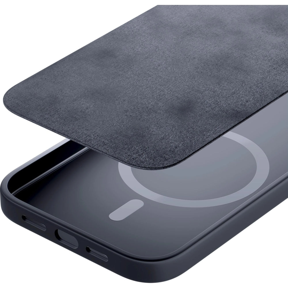 Handyhülle für Galaxy S24, 3mk Hardy Haptica MagCase mit MagSafe, Schwarz