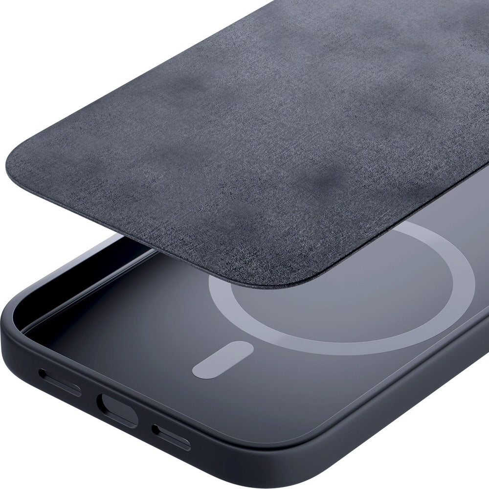 Handyhülle für Galaxy S26 FE, 3mk Hardy Haptica MagCase mit MagSafe, Schwarz (4/14)