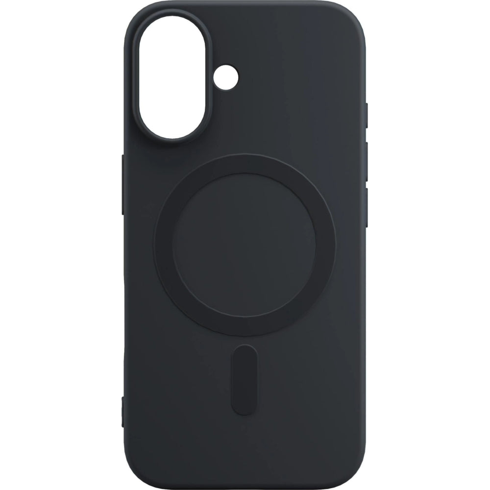 Handyhülle für iPhone 17, 3mk Hardy Haptica MagCase mit MagSafe, Schwarz