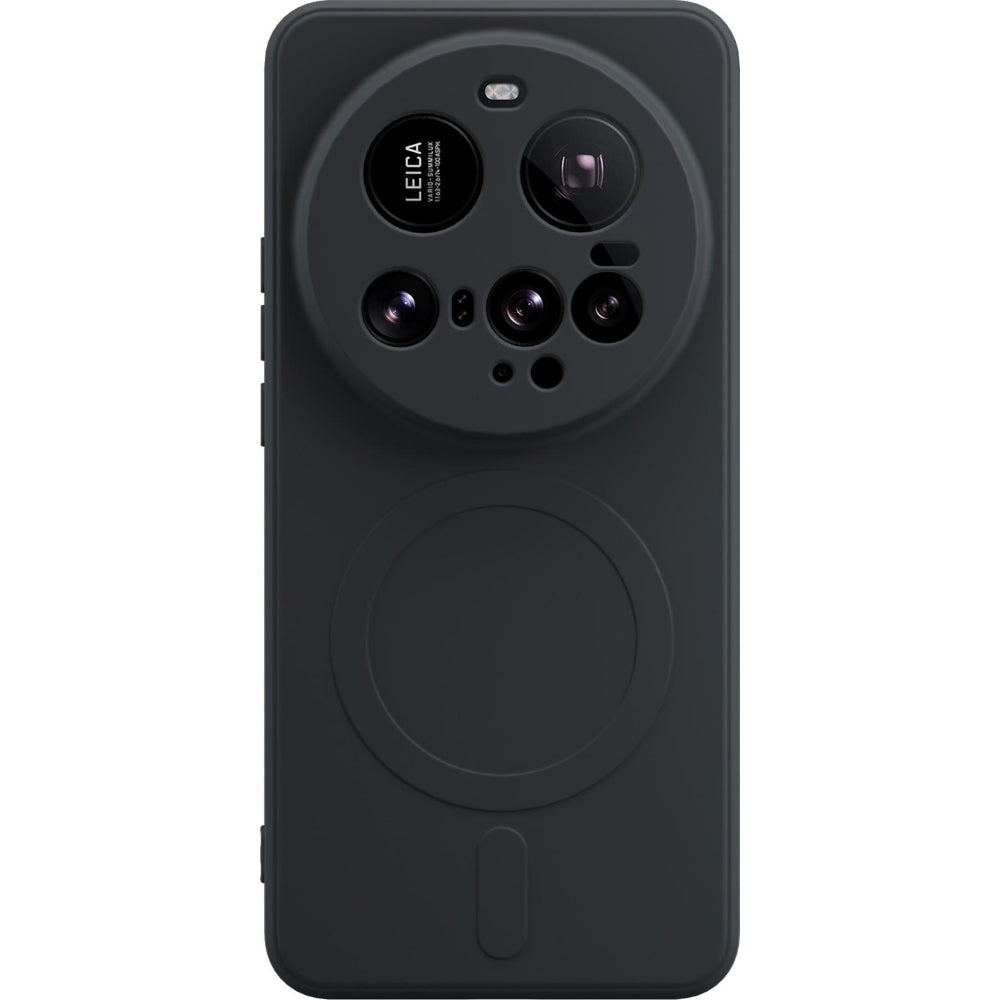 Handyhülle für Xiaomi 15 Ultra, 3mk Hardy Haptica MagCase mit MagSafe, Schwarz