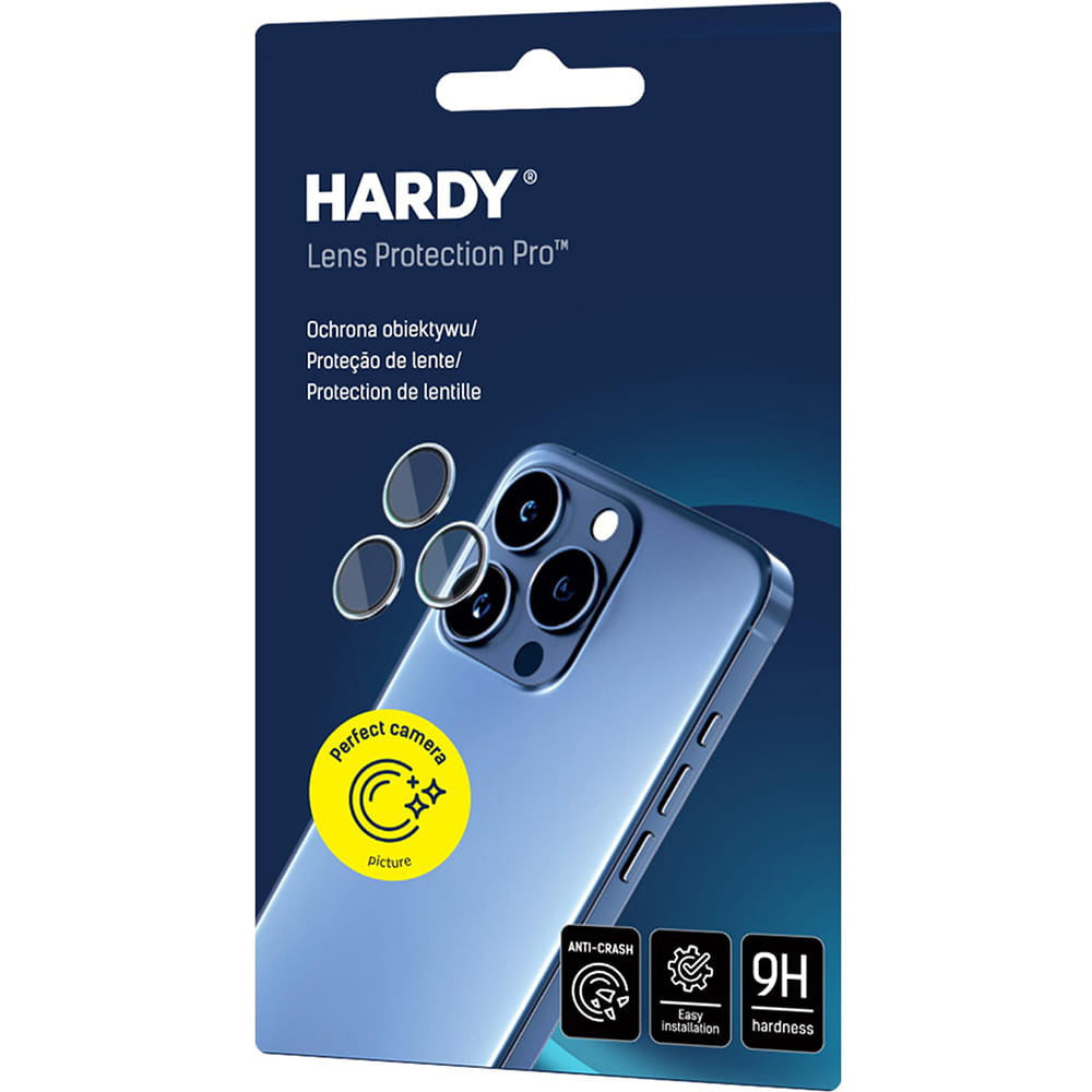 Objektivschutz für Galaxy S26 Plus, 3mk Hardy Lens Protection Pro, Schwarz