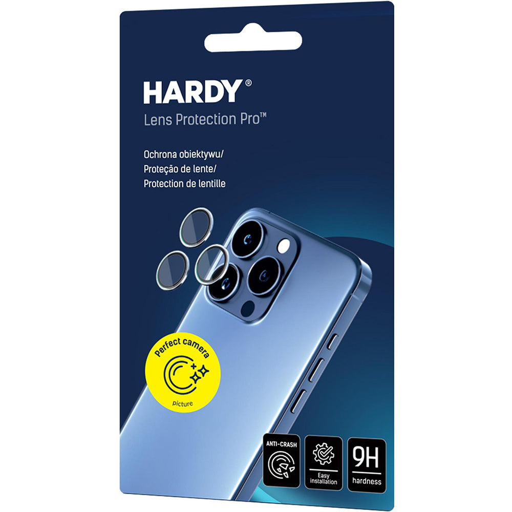 Objektivschutz für iPhone 17 Pro Max / 17 Pro, 3mk HARDY Lens Protection Pro, 1 Set, Transparent